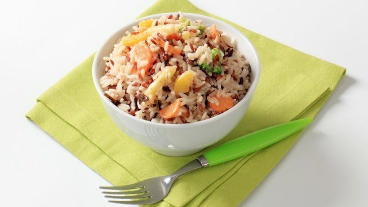 Wild Rice Salad with Slivered Almonds and Currants Wild Rice Salad with Slivered Almonds and Currants