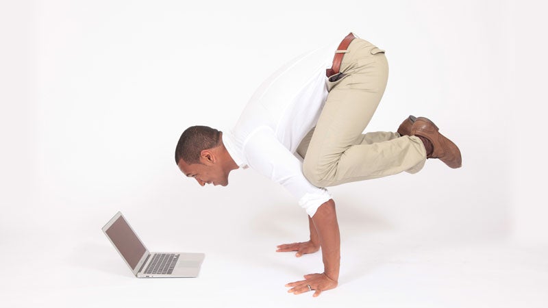 justin michael williams office yoga bakasana crow pose justin michael williams office yoga bakasana crow pose