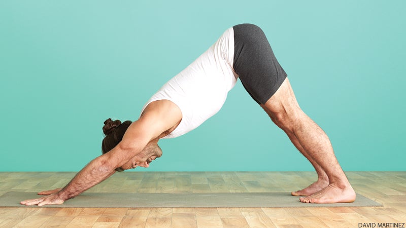 man in adho mukha svanasana downward facing dog yoga pose man in adho mukha svanasana downward facing dog yoga pose