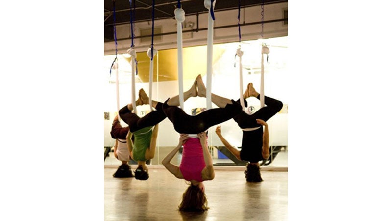 Crunchsantigravityyoga_SS-800 antigravity yoga, headstand, salamba sirsasana