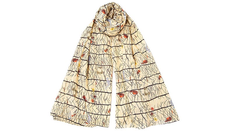 Cotton Bird Family Scarf Cotton bird family scarf