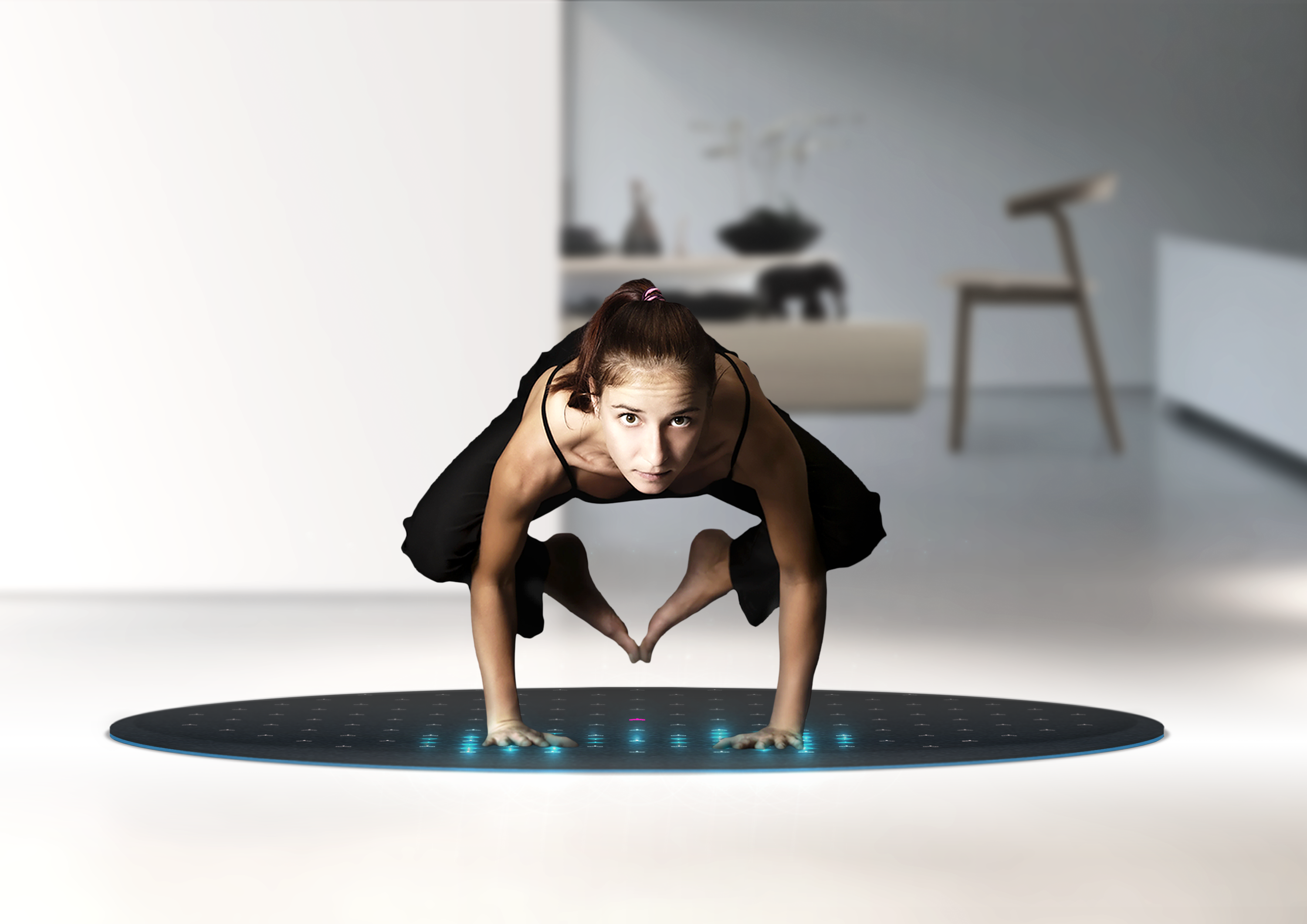 digital yoga mat