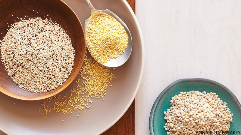 Bowls of Grains Eating well with grains gluten diet food