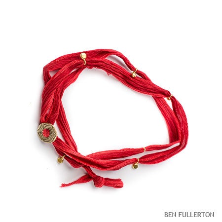 Bronwen Ribbon Wrap Bracelet Dec 14 Bronwen Ribbon Wrap Bracelet Dec 14