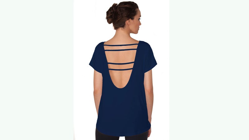 such-a-tees-shirt-yoga-top-dark-blue hot yoga cool gear
