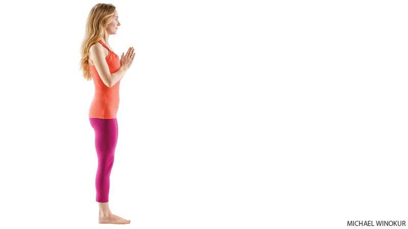 namaste mountain pose namaste mountain pose