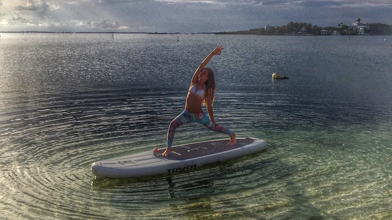 LexiHidalgoSUPYoga Lexi Hidalgo SUP Yoga