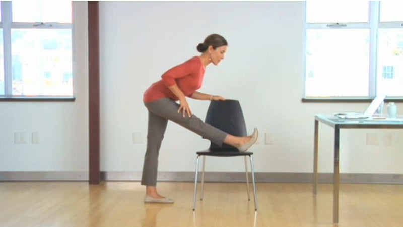 office yoga pose video hamstring stretch office yoga pose video hamstring stretch
