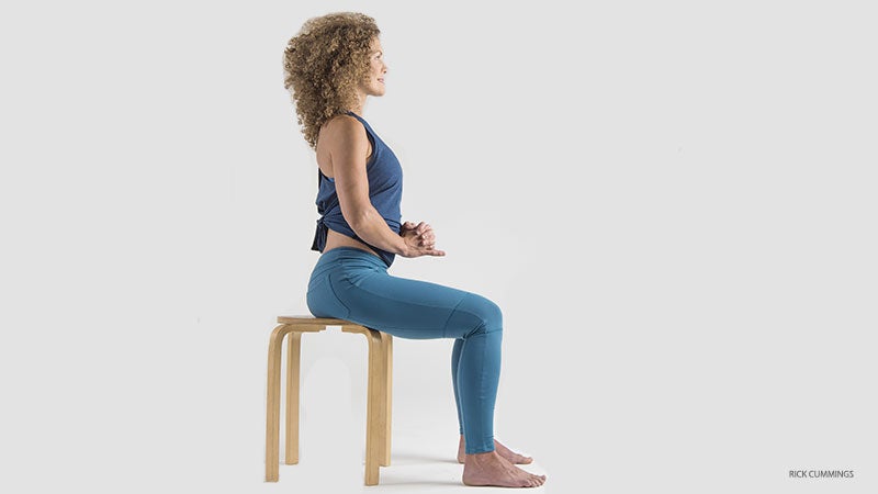 anxiety_276_09_FNLL_seated_chair_pose Yoga Poses to tame anxiety, chair yoga, easy seat pose, sukhasana