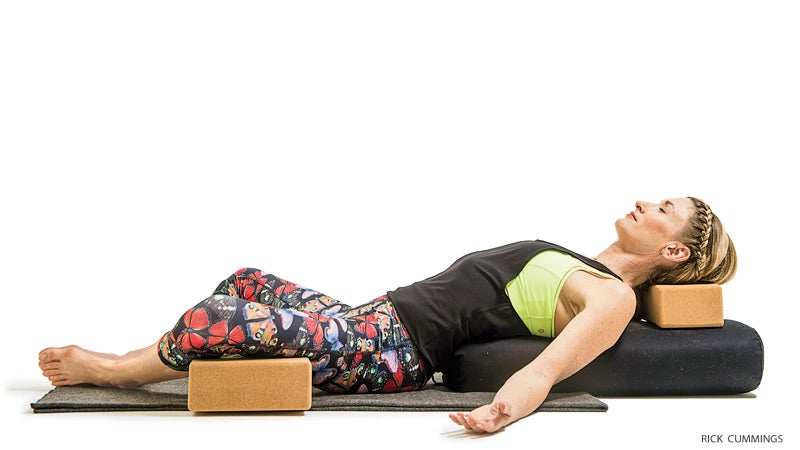 hp_278_16_FNL Janet Stone Supta Baddha Konasana janet stone, Supported Reclining Bound Angle Pose, supta baddha konasana