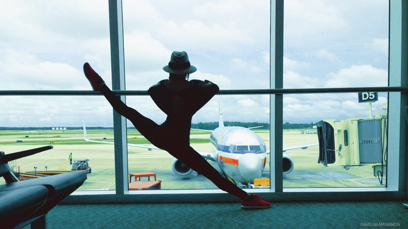 airport yoga airport yoga