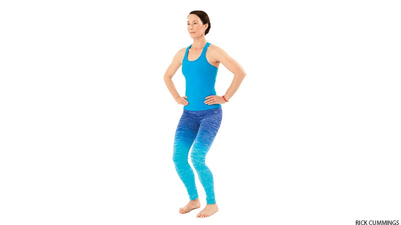 Tadasana (mountain pose) Tadasana (mountain pose)