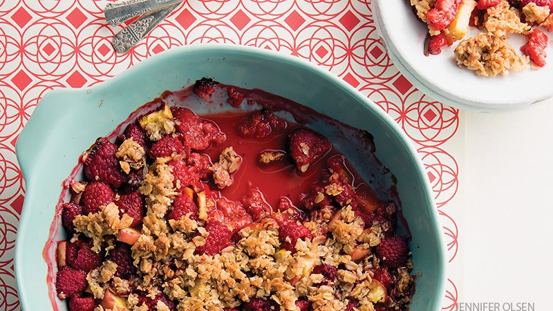 Raspberry-Turmeric Crumble Raspberry-Turmeric Crumble