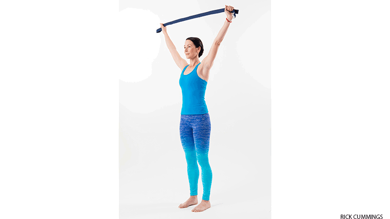 Shoulder flossing Shoulder flossing