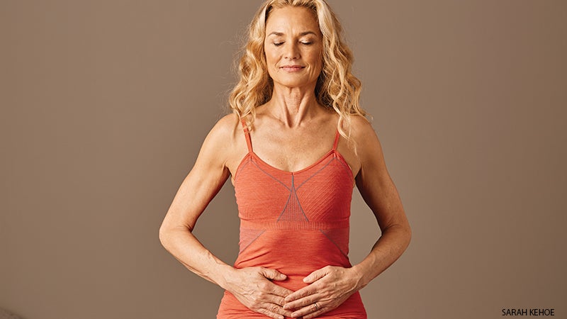 colleen and rodney yee legs up the wall posehands on naval mudra, colleen saidman yee, reiki colleen and rodney yee hands on naval mudra