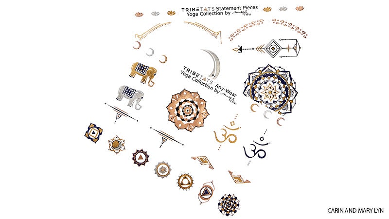 tribe tattoos Metallic Body Decals tribe tattoos Metallic Body Decals