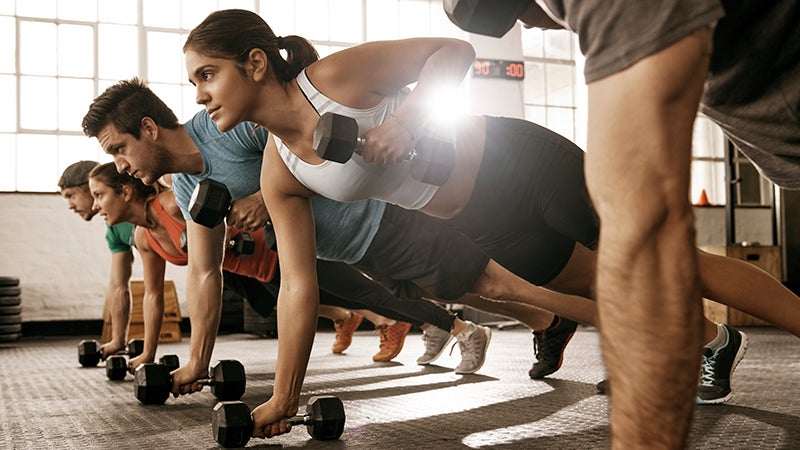 weight training, push ups, plank weight training, push ups, plank