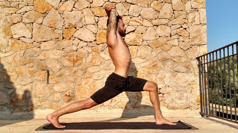 lunge arms variation lunge arms variation