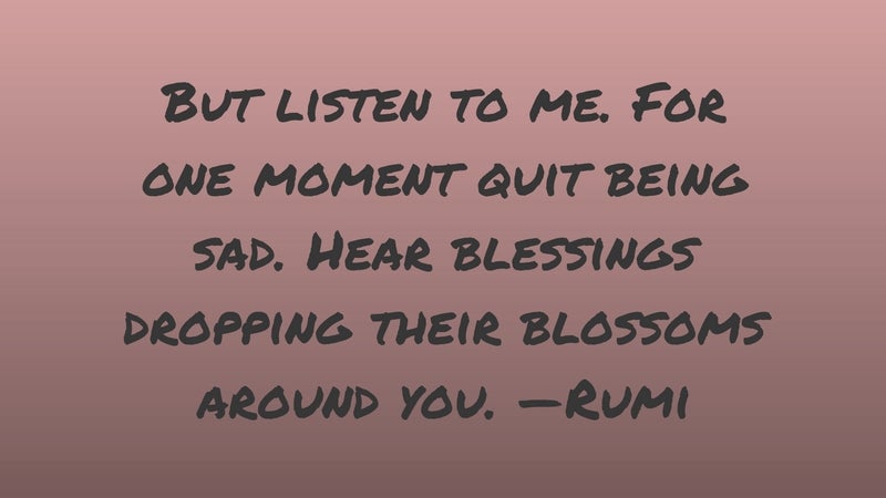 gratitude quote 14, rumi gratitude quote 14, rumi