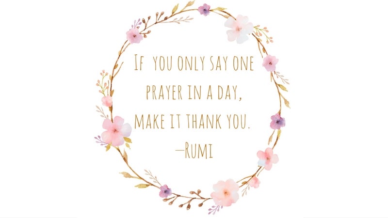 gratitude quote11, rumi gratitude quote, rumi