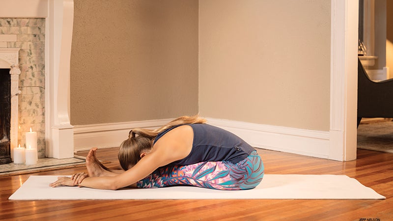 HEATHER LILLESTON Seated Forward Bend HEATHER LILLESTON Seated Forward Bend