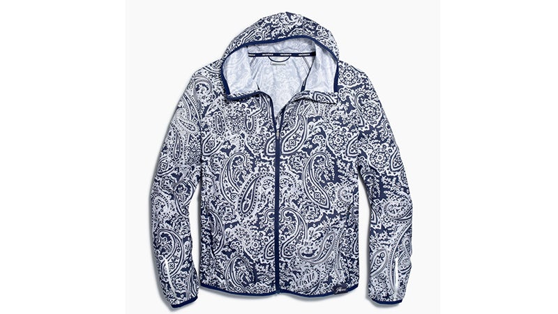 New Balance for J.Crew Paisley Windbreaker New Balance for J.Crew Paisley Windbreaker