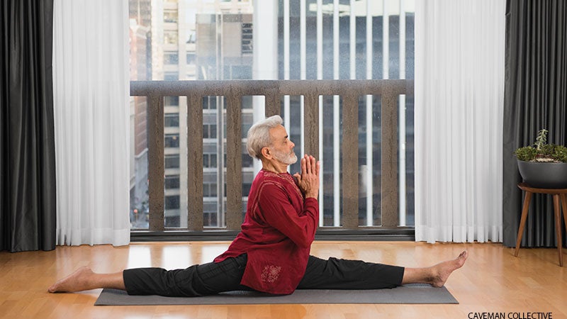 Monkey God Pose, sri dharma mittra Monkey God Pose, sri dharma mittra