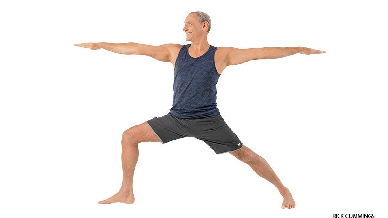 Virabhadrasana II pose Warrior Pose II
