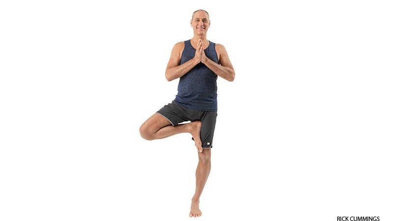 Vrksasana pose Tree pose