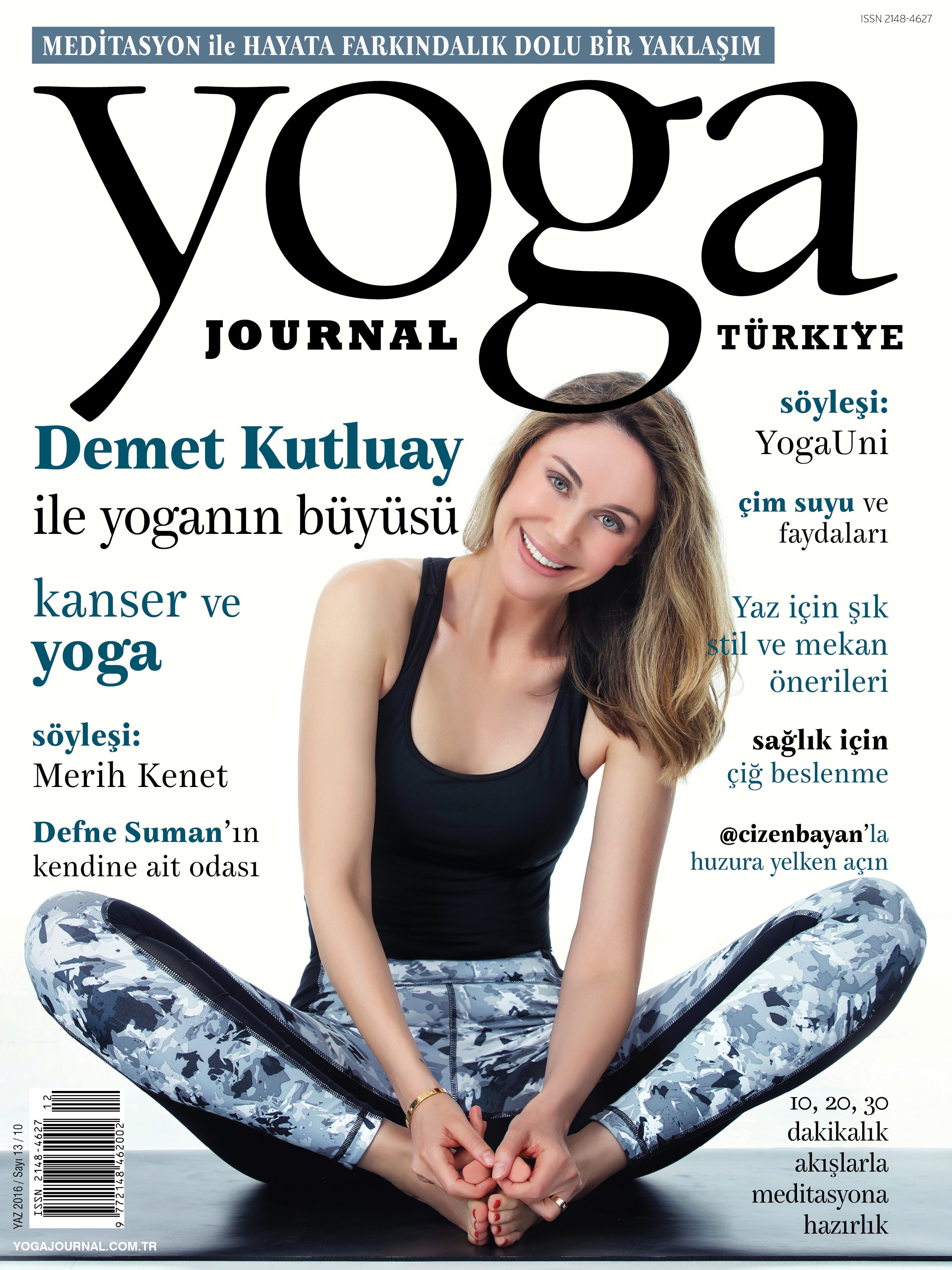 kapak Yoga Journal Turkey