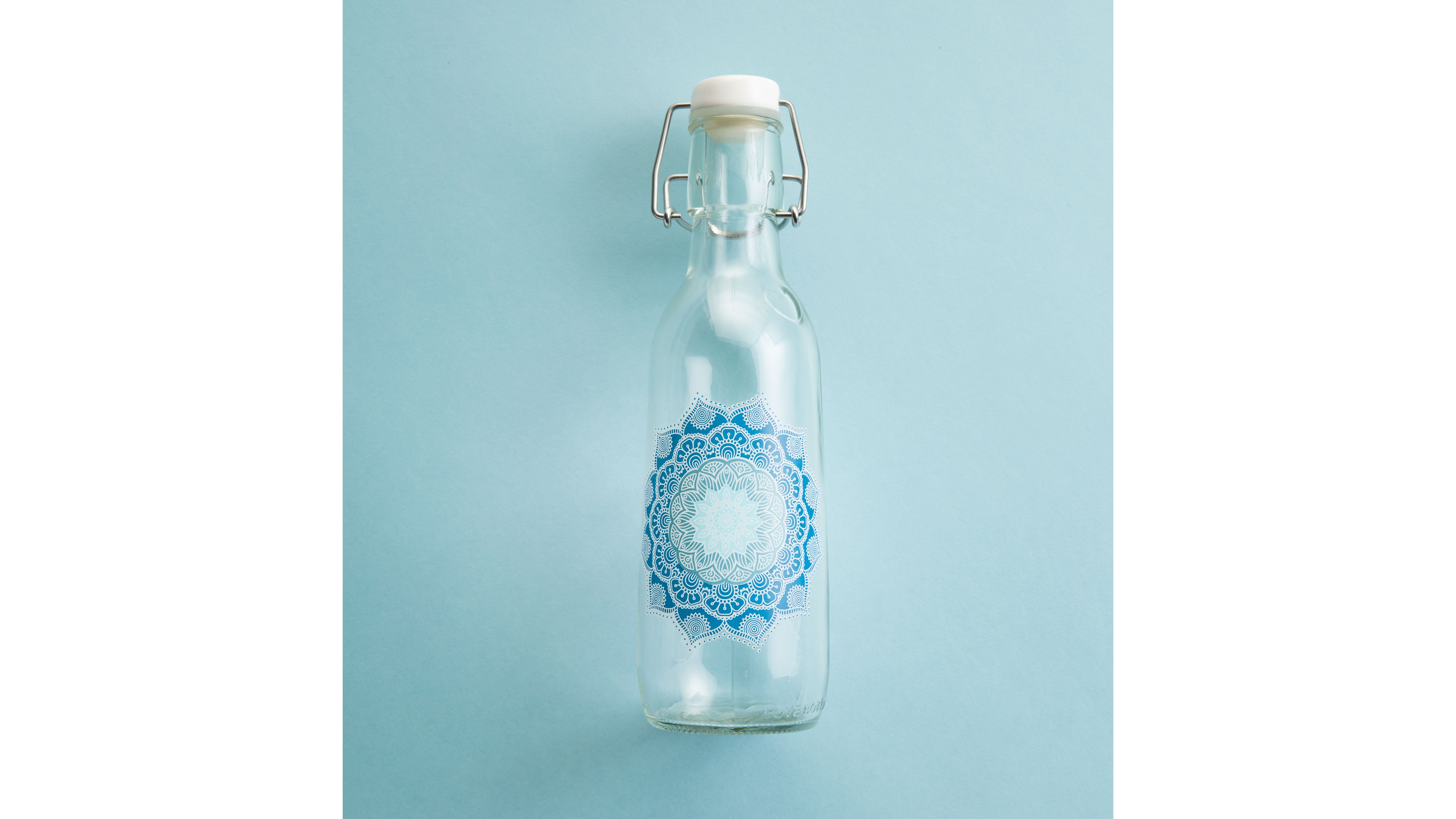 Style_waterbottle_293_cmyk Love Bottle's Reusable Glass Mandala Water Bottle