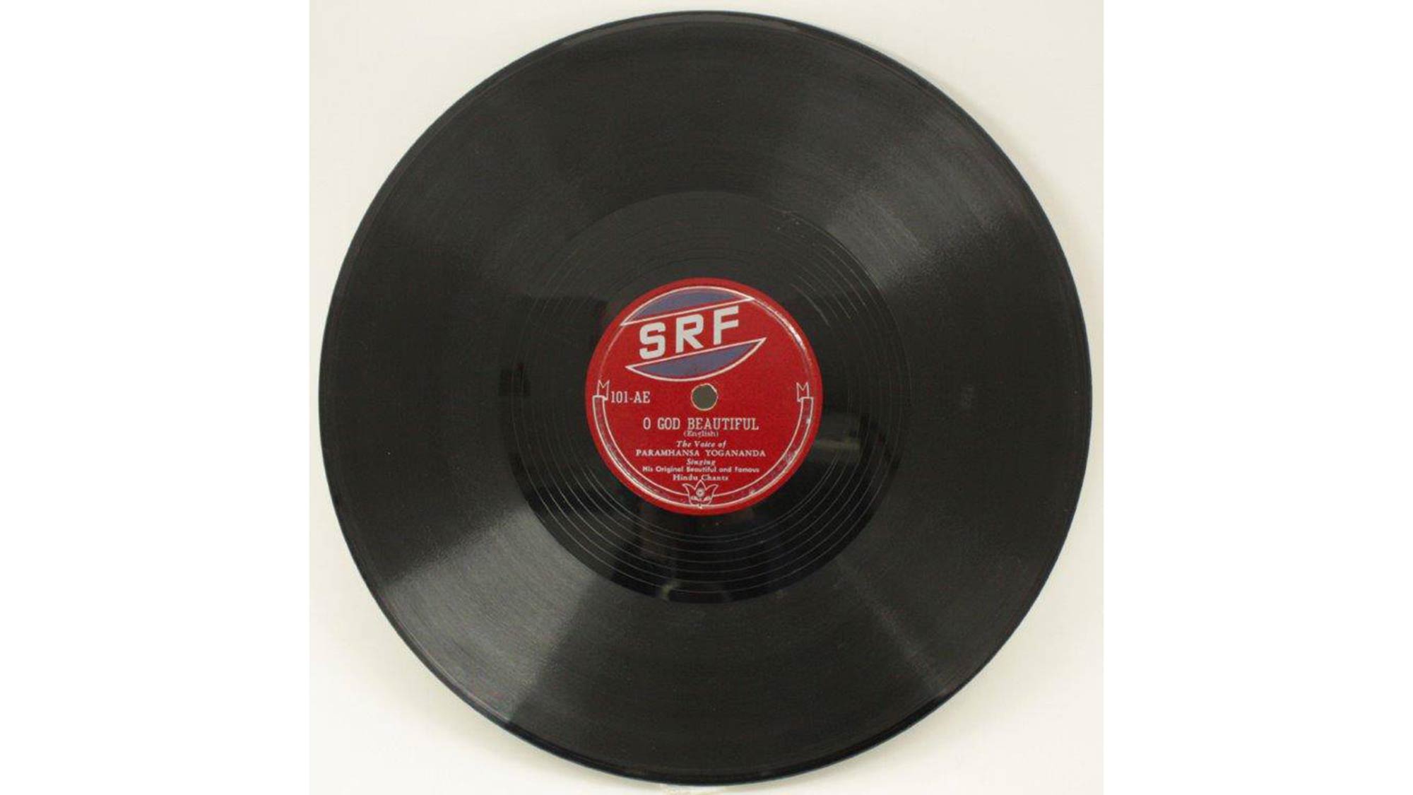Phonograph--Yogananda--O-God-Beautiful record