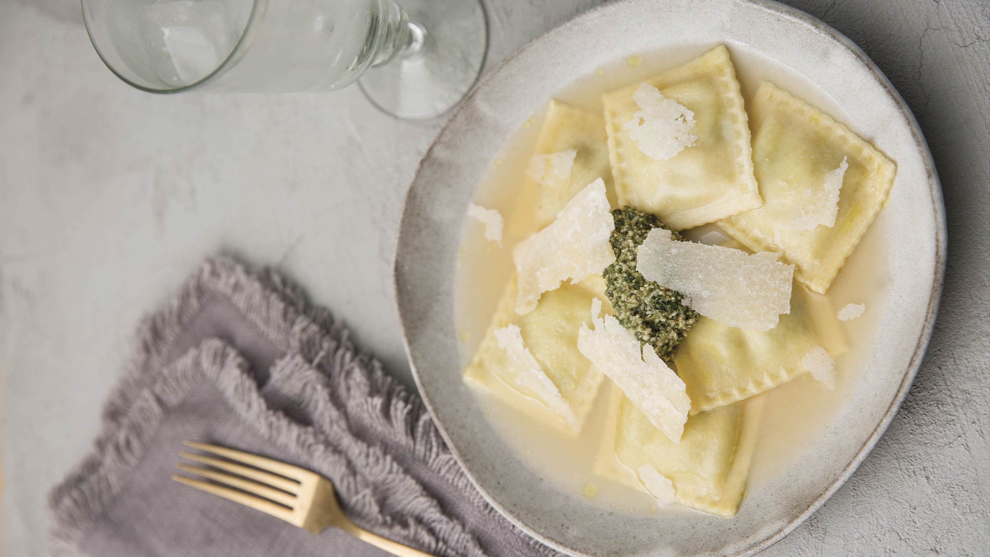 ravioli None