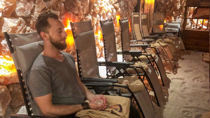 salt-cave-jeremy Live Be Yoga's Jeremy at Asheville Salt Cave