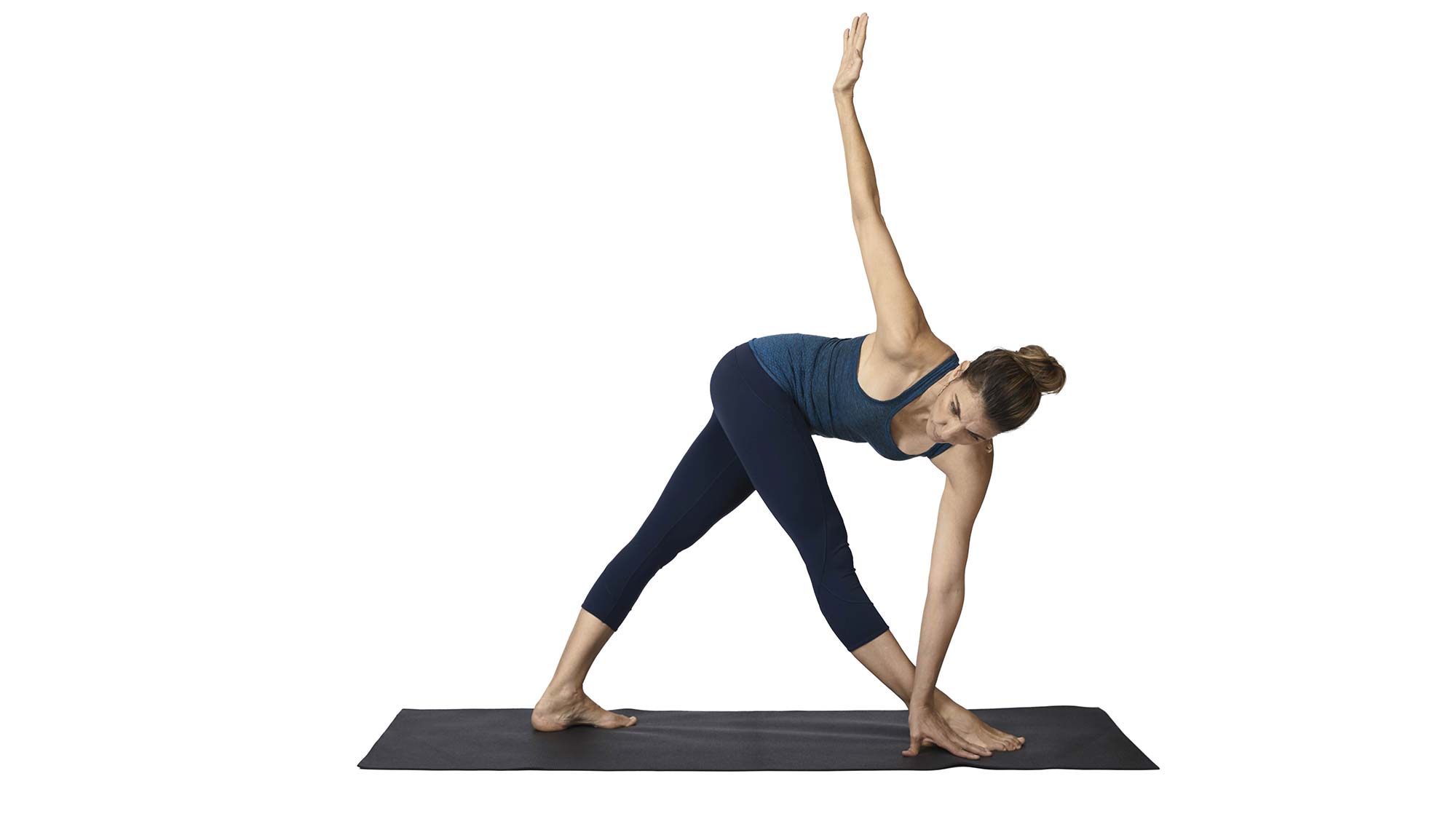 yogapedia-revolvedtriangle2 Prep for revolved triangle pose