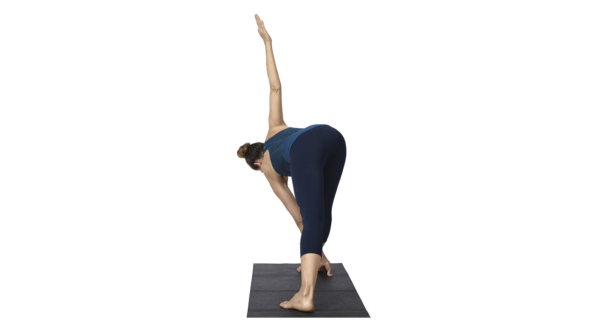yogapedia-revolvedtriangle3 prep for revolved triangle pose