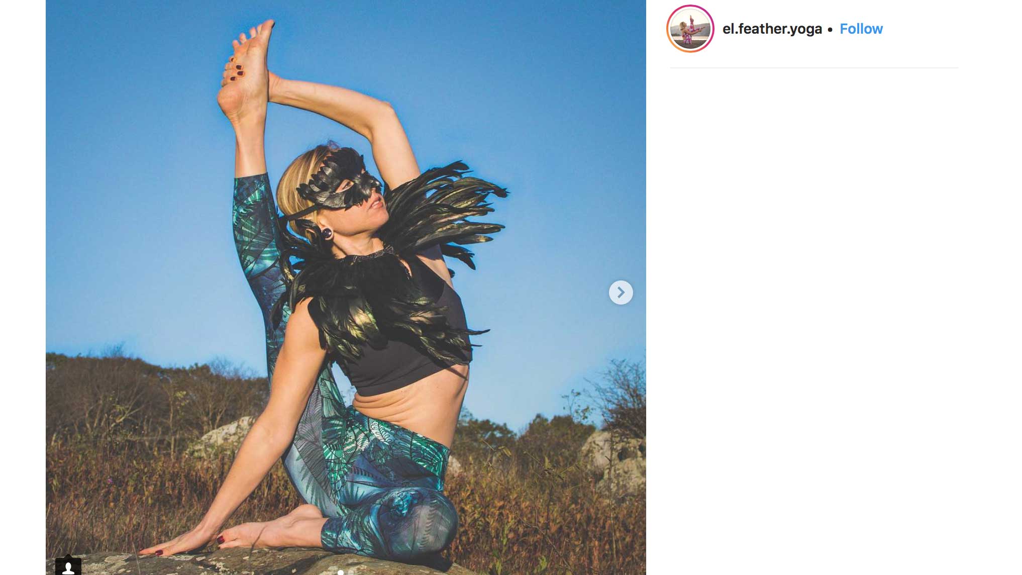 halloween10 Yoga Bird Halloween yoga costume
