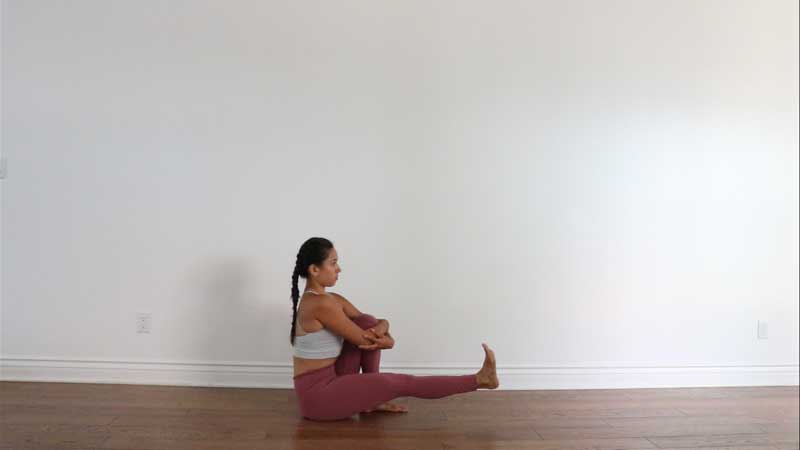 3-Seated-Leg-Lifts Kristin Calabria seated leg lifts