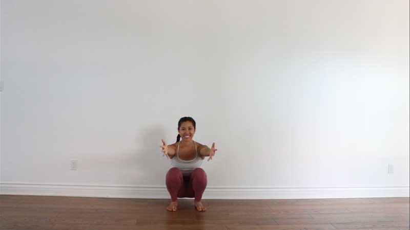 Parallel-Squat-(static-hold) Kristin Calabria parallel squat