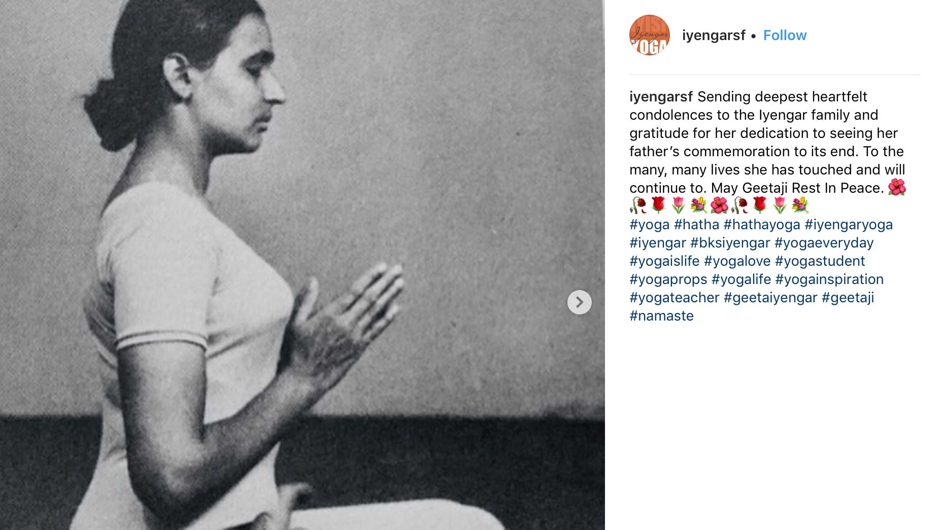 geeta8 Geeta Iyengar Death