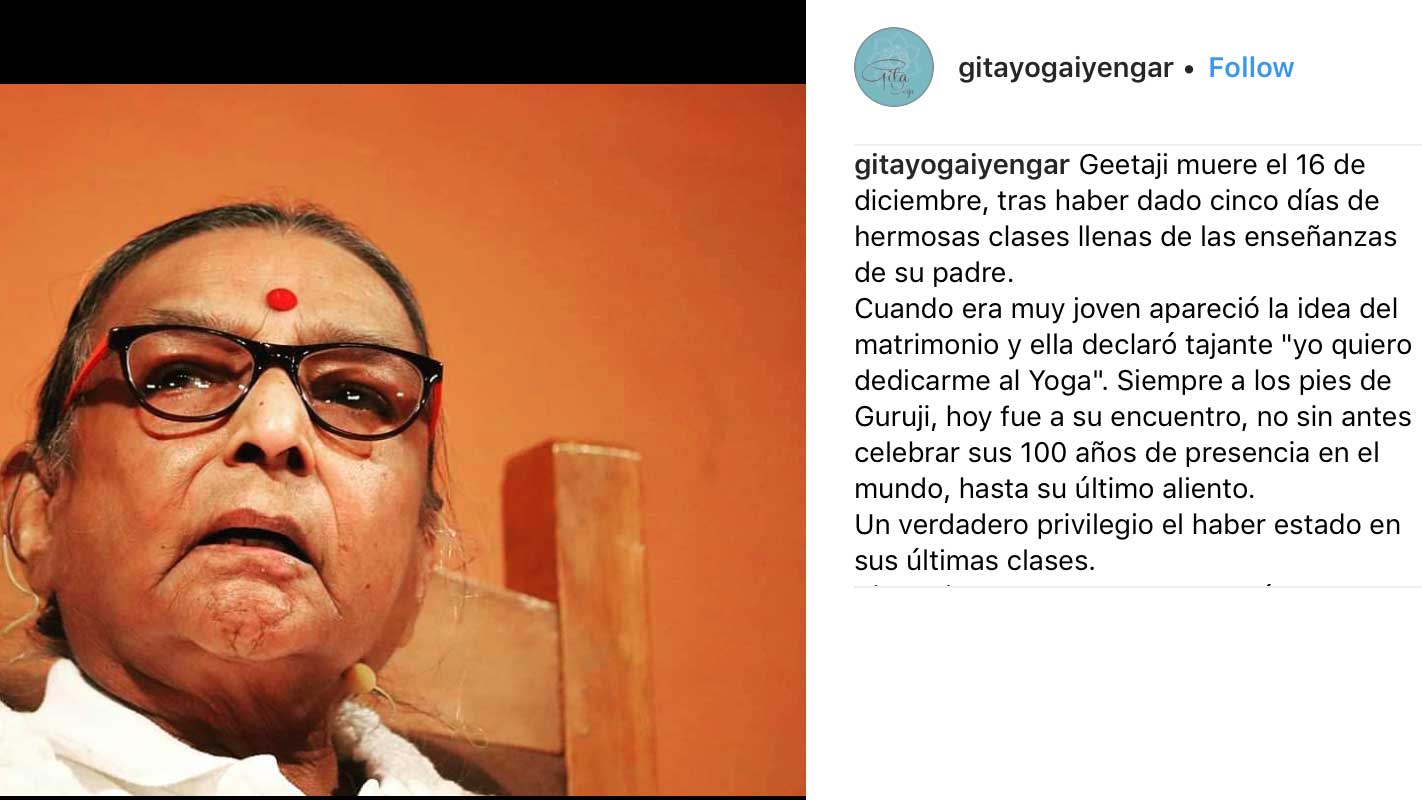 geetainsta6 Geeta Iyengar Death