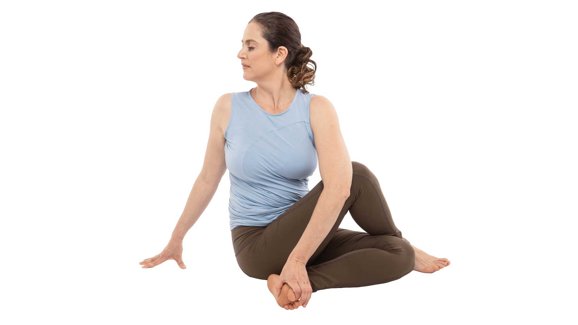 HEALING_Seatedspinaltwist bladder and kidney, seated spinal twist