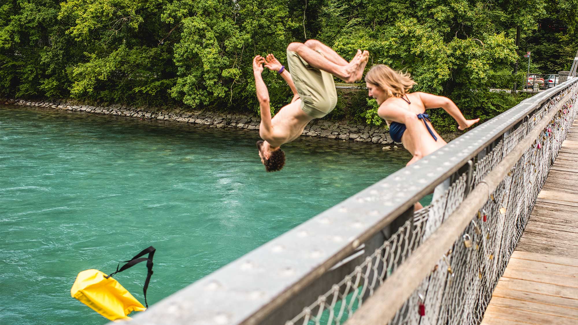 Floating On the Aare River in Switzerland How One Yogi Found Zen