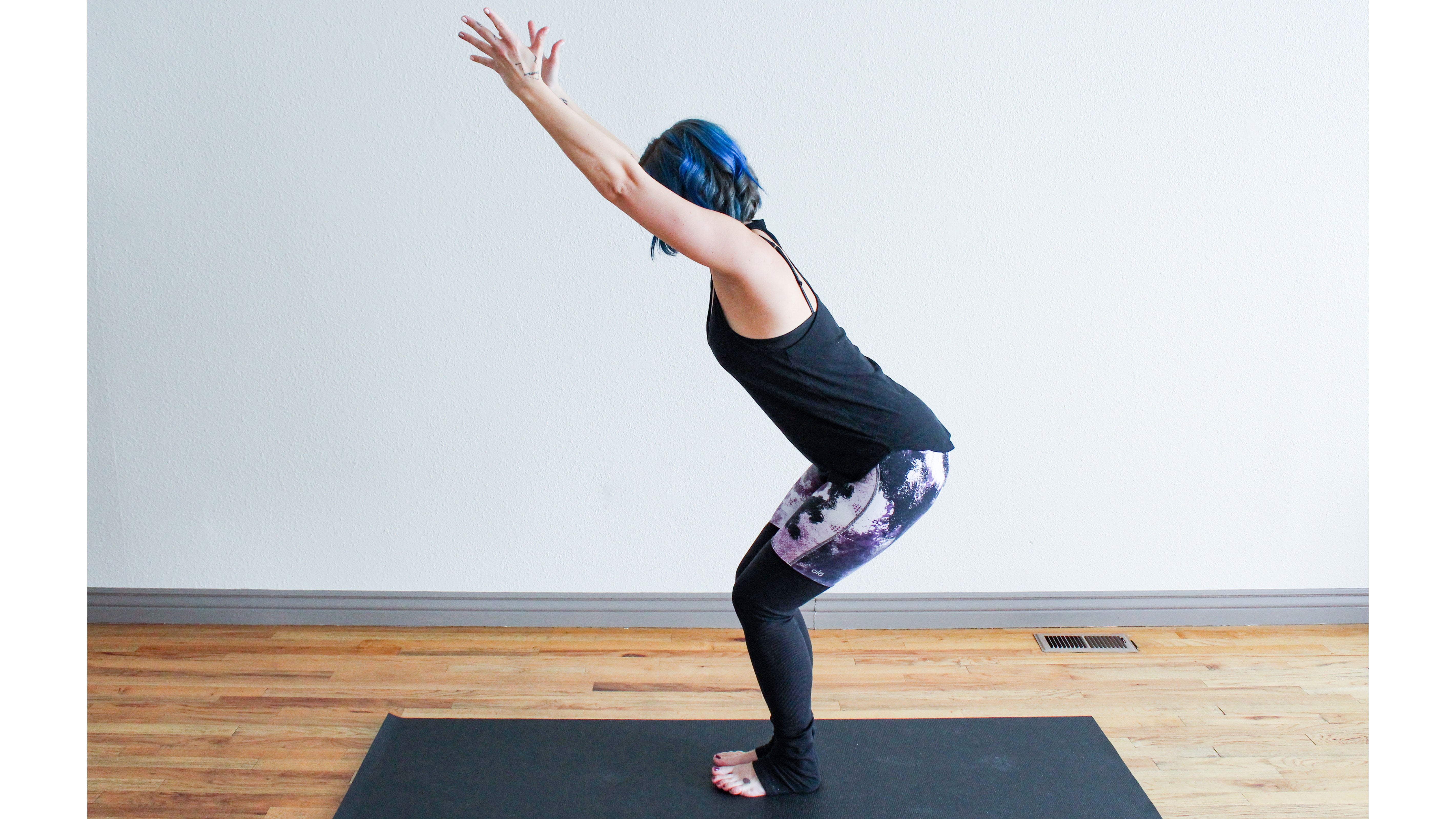 Chair-Pose Yoga Poses and Heal Trauma. Chair Pose.