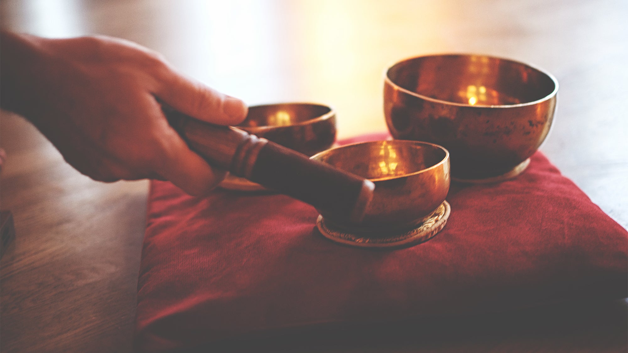 insightmeditationsociety Meditation Retreat, singing bowls