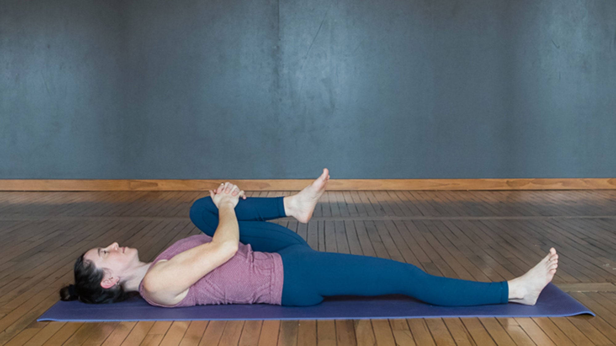 wind-relieving-pose Yoga for a bad day. Wind relieving pose.