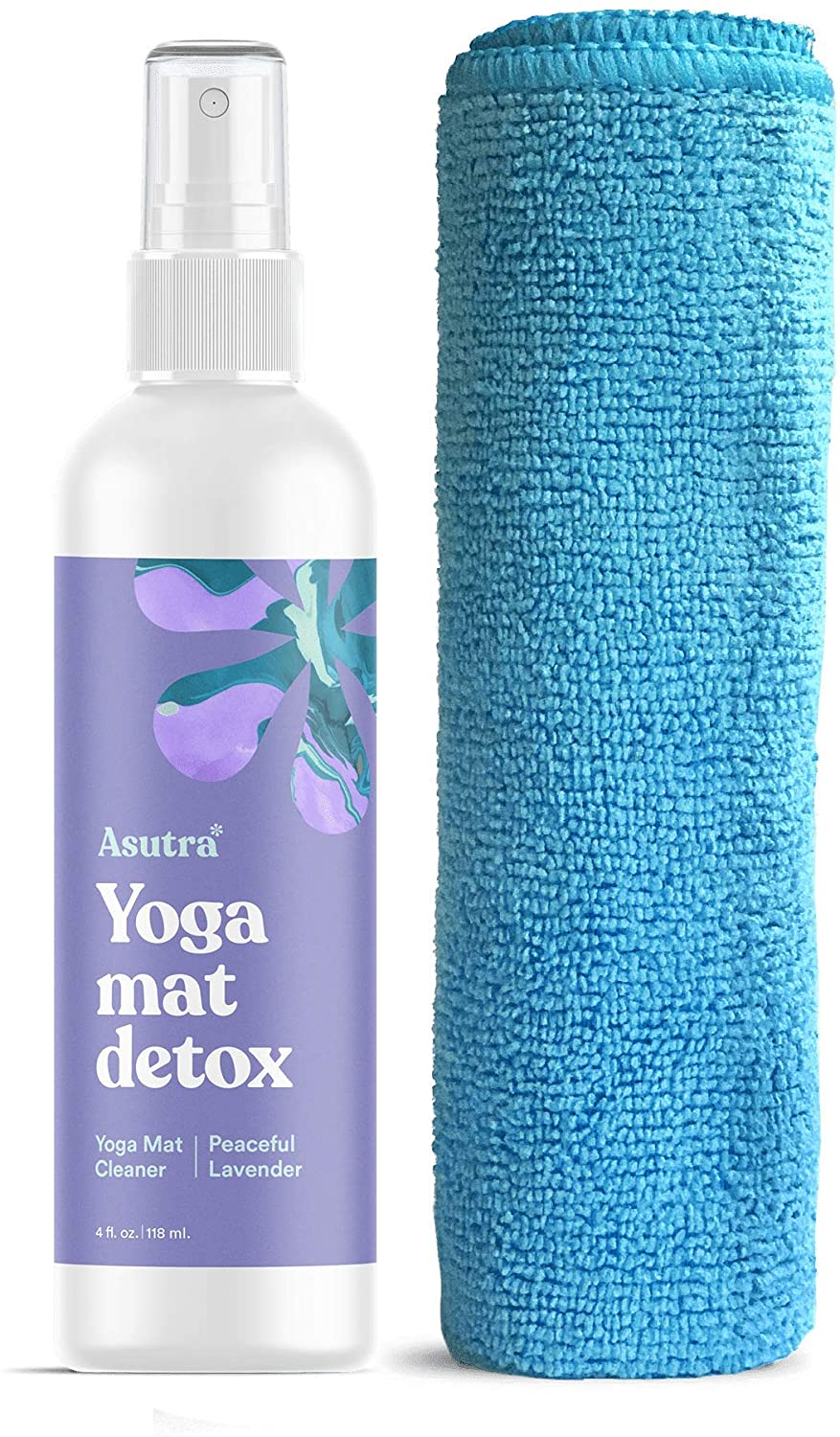 yoga mat spray