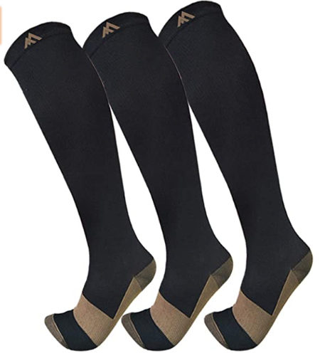 johnny copper compression socks