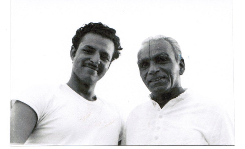 Aadil and Iyengar at the top of the Institute late 1970s Aadil Palkhivala and B.K.S. Iyengar