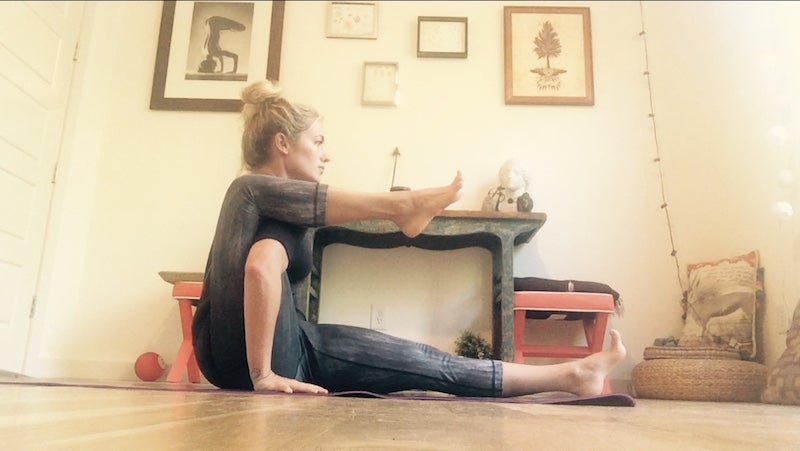 Carrie Owerko Camel Pose (Ustrasana)